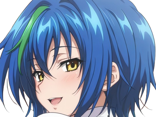 xenovia quarta demon reincarne etudiante high school dxd anime manga bleus femme waifu
