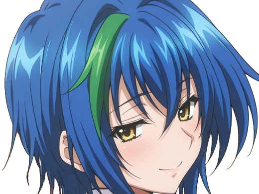 xenovia quarta demon reincarne etudiante high school dxd anime manga bleus femme waifu