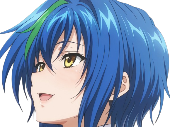 Sticker xenovia quarta demon reincarne etudiante high school dxd anime manga bleus femme waifu par Dark-63
