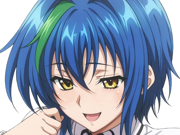 xenovia quarta demon reincarne etudiante high school dxd anime manga bleus femme waifu