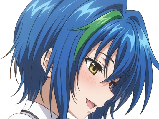 xenovia quarta demon reincarne etudiante high school dxd anime manga bleus femme waifu