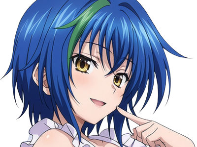 xenovia quarta demon reincarne etudiante high school dxd anime manga bleus femme waifu