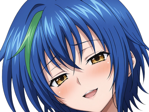 xenovia quarta demon reincarne etudiante high school dxd anime manga bleus femme waifu