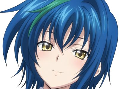 Sticker xenovia quarta demon reincarne etudiante high school dxd anime manga bleus femme waifu par Dark-63