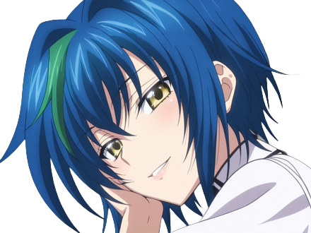 xenovia quarta demon reincarne etudiante high school dxd anime manga bleus femme waifu