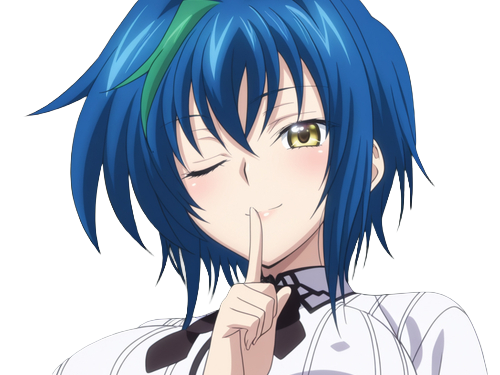 xenovia quarta demon reincarne etudiante high school dxd anime manga bleus femme waifu