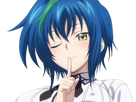 xenovia-quarta-demon-reincarne-etudiante-high-school-dxd-anime-manga-bleus-femme-waifu