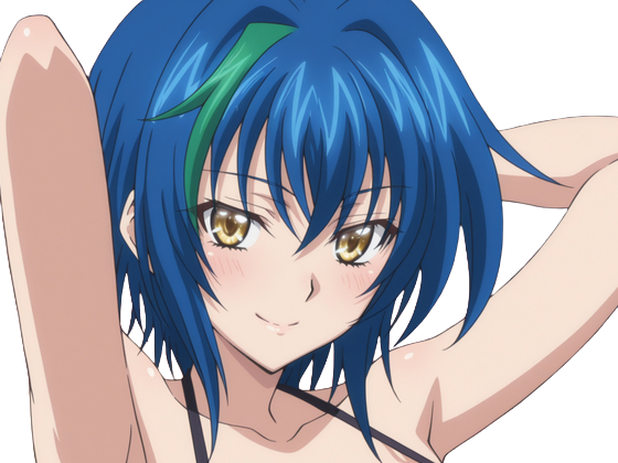 xenovia quarta demon reincarne etudiante high school dxd anime manga bleus femme waifu
