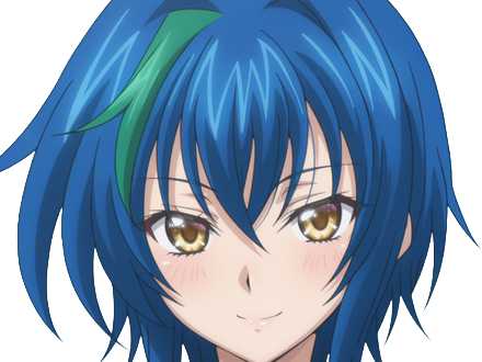xenovia quarta demon reincarne etudiante high school dxd anime manga bleus femme waifu