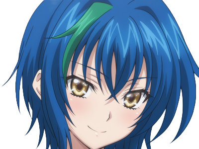 xenovia quarta demon reincarne etudiante high school dxd anime manga bleus femme waifu