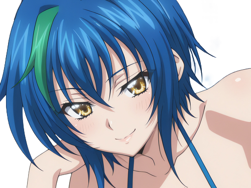 xenovia quarta demon reincarne etudiante high school dxd anime manga bleus femme waifu