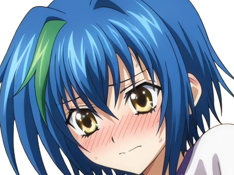 xenovia quarta demon reincarne etudiante high school dxd anime manga bleus femme waifu