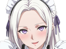 edelgard-von-hresvelg-edel-fire-emblem-three-houses-fe3h-aigles-de-jais-imperatrice-noble-moupe-maid-affectueuse-rougie-heureuse-timide