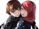 makoto-niijima-amelie-mitsuru-kirijo-persona-moupe-waifu-anime-manga-jeu-femme-duo-deux