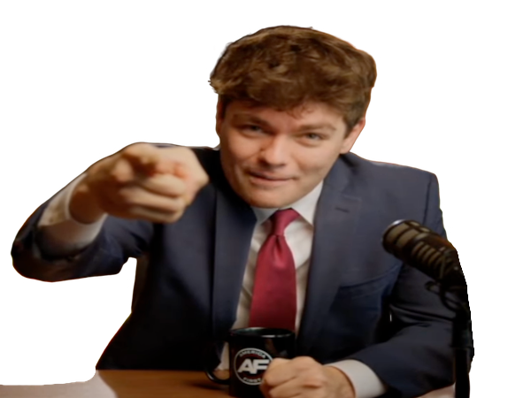 fuentes nick njf groyper groypers america first af maga accuse pointe toi