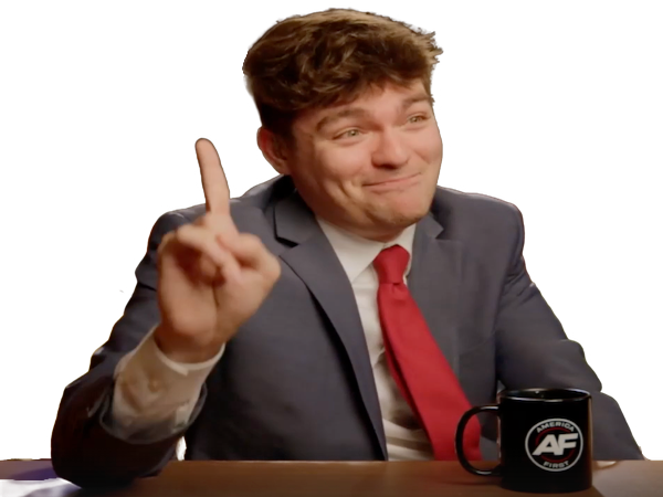 fuentes nick njf groyper groypers america first af maga objection oups non