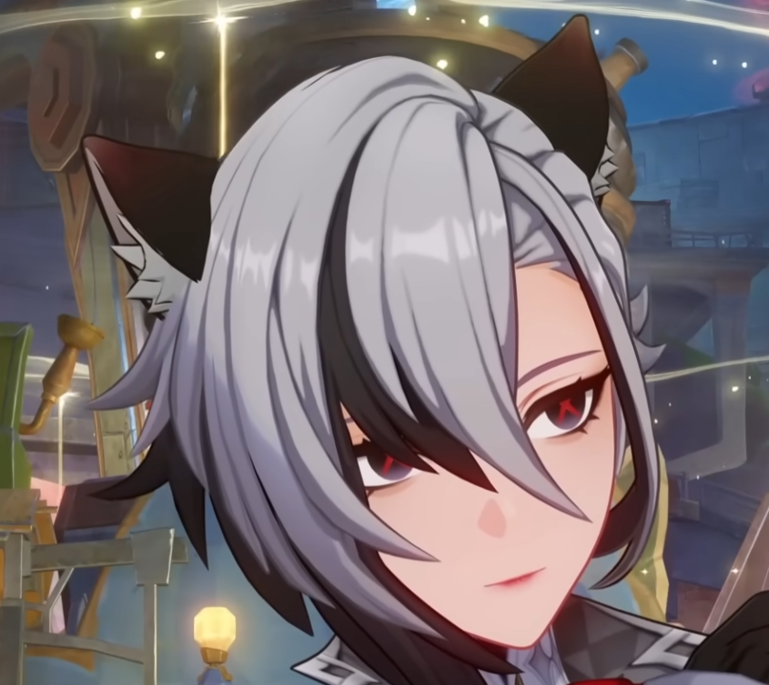 arlecchino oreilles chat genshin impact cosplay