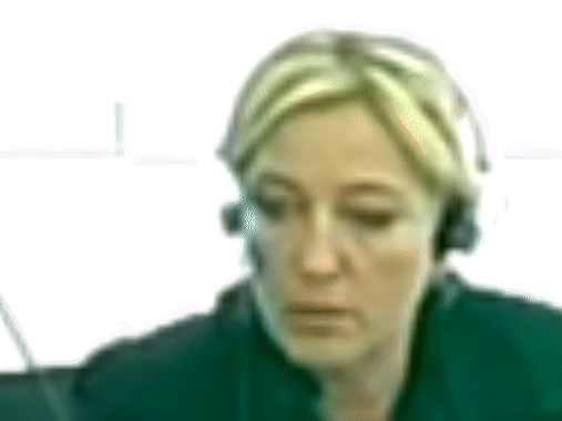 marine le pen rire parlement cohn bendit