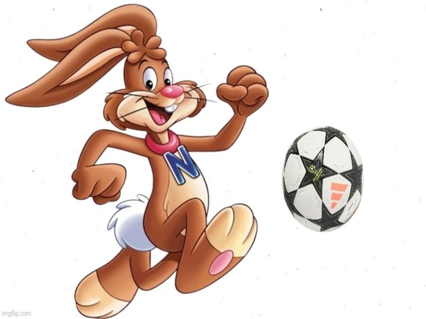 quicky nesquik ballon foot football taper jouer