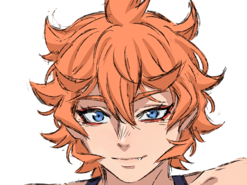 Sticker mereoleona vermillion black clover par Hapi_meal