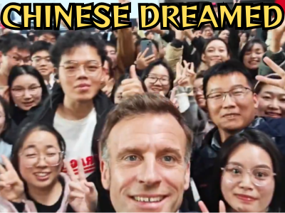 reve chinois chinese dream chinesedream expat expatrie emmanuel macron chine selfie