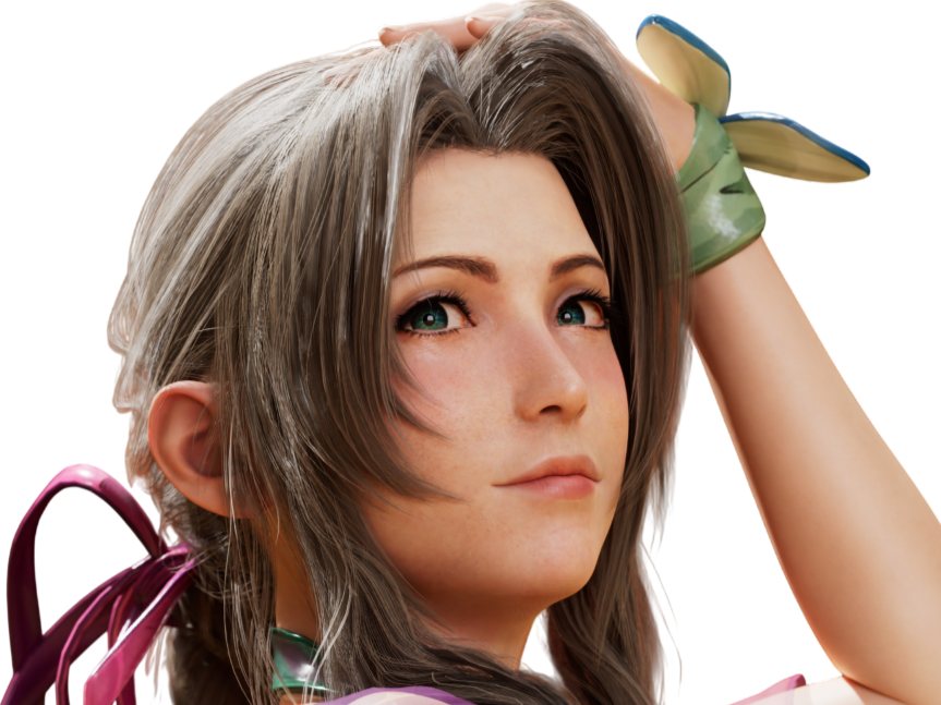 aerith gainsborough aeris final fantasy clemence