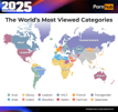 pornhub-categorie-visite-pays-carte-monde-2025
