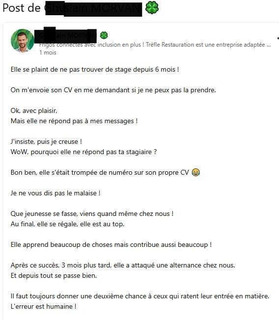 linkedin patron emploi travail promotion canape femme fille favoritisme job taf