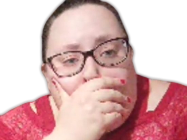 magalax magalie grosse audrey robine choque main devant bouche