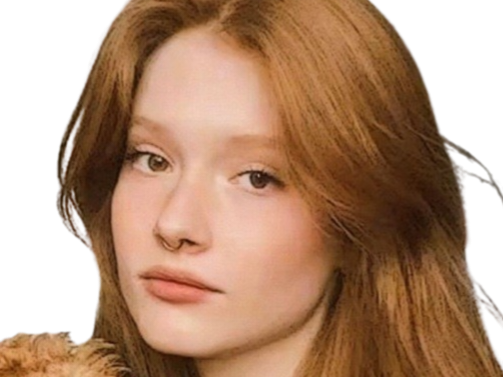 rousse fille mignonne regard jolie belle magnifique merveilleuse attentive ecoute anneau femme cheveux roux knifos