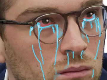 bardella jordan rn rassemblement national larmes larme pleure triste