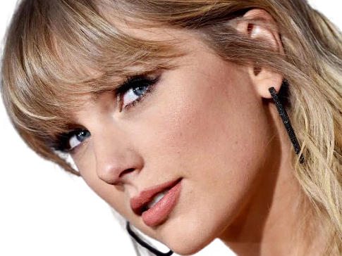 taylor swift chanteuse blonde regard