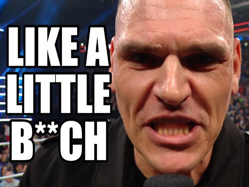 wwe gunther walter bitch cena abondon