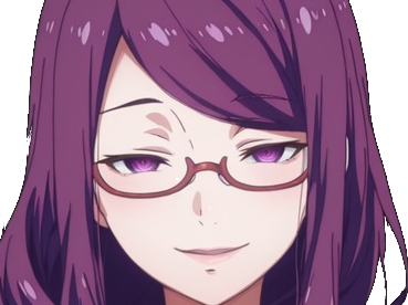 rize kamishiro tokyo ghoul anime manga waifu lunette