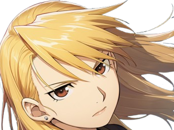 riza hawkeye alchemist fullmetal anime manga waifu blonde fma