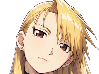 riza hawkeye alchemist fullmetal anime manga waifu blonde fma