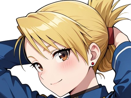 riza hawkeye alchemist fullmetal anime manga waifu blonde fma
