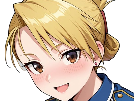 riza hawkeye alchemist fullmetal anime manga waifu blonde fma