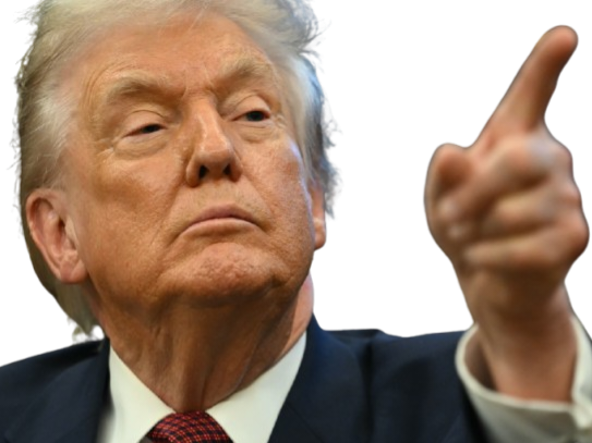 trump donald montre doigt regarde pointe du maga make america great again usa etats-unis knifos