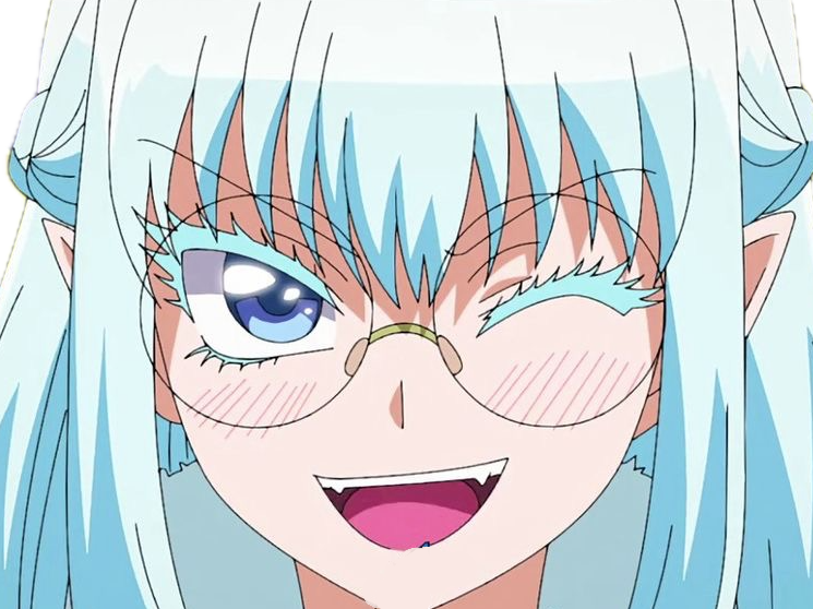 keroli crocell manga anime waifu bleu lunette reine glace