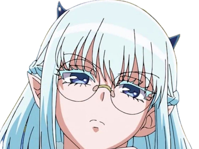keroli crocell manga anime waifu bleu lunette reine glace