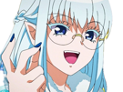 keroli-crocell-manga-anime-waifu-bleu-lunette-reine-glace