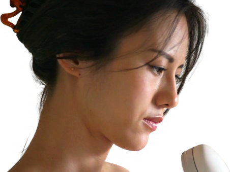 japonaise asiatique douche pensive charme actrice