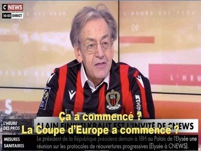 ogc nice coupe deurope europe alain finkielkraut cnews retard ca a commence