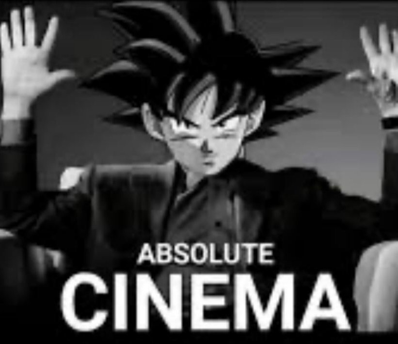 meme absolutecinema manga anime goku dragon ball