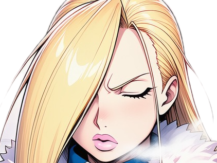 fullmetal alchemist olivia mira armstrong waifu blonde general charismatique fma anime manga