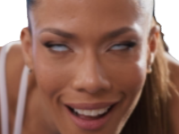 femme yeux blanc possedee demon succube sourire revulse levrette salope orgasme joui jouir