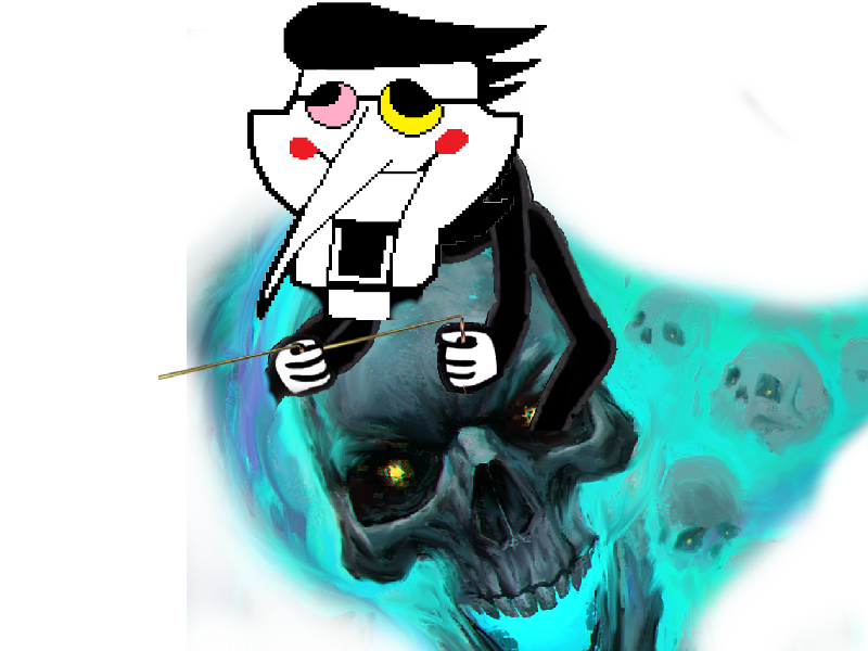 spamton persona fic massko crane giuseppe monstre danse magie