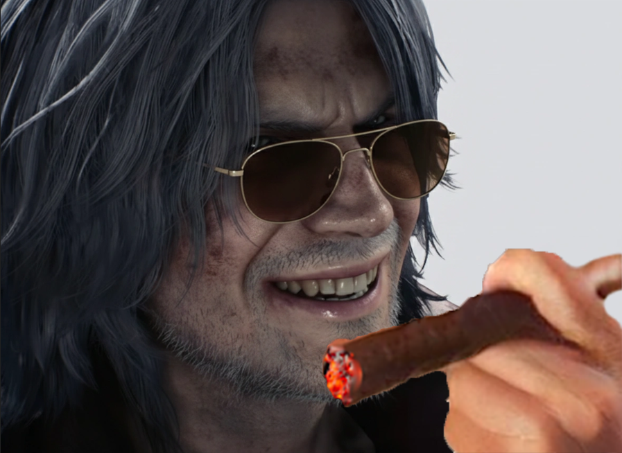 dante cigare lunette rire dmc