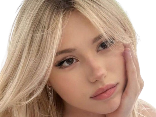 main fille blonde femme meuf jolie regard doux douceur mignonne amoureuse love empathie sympathie knifos